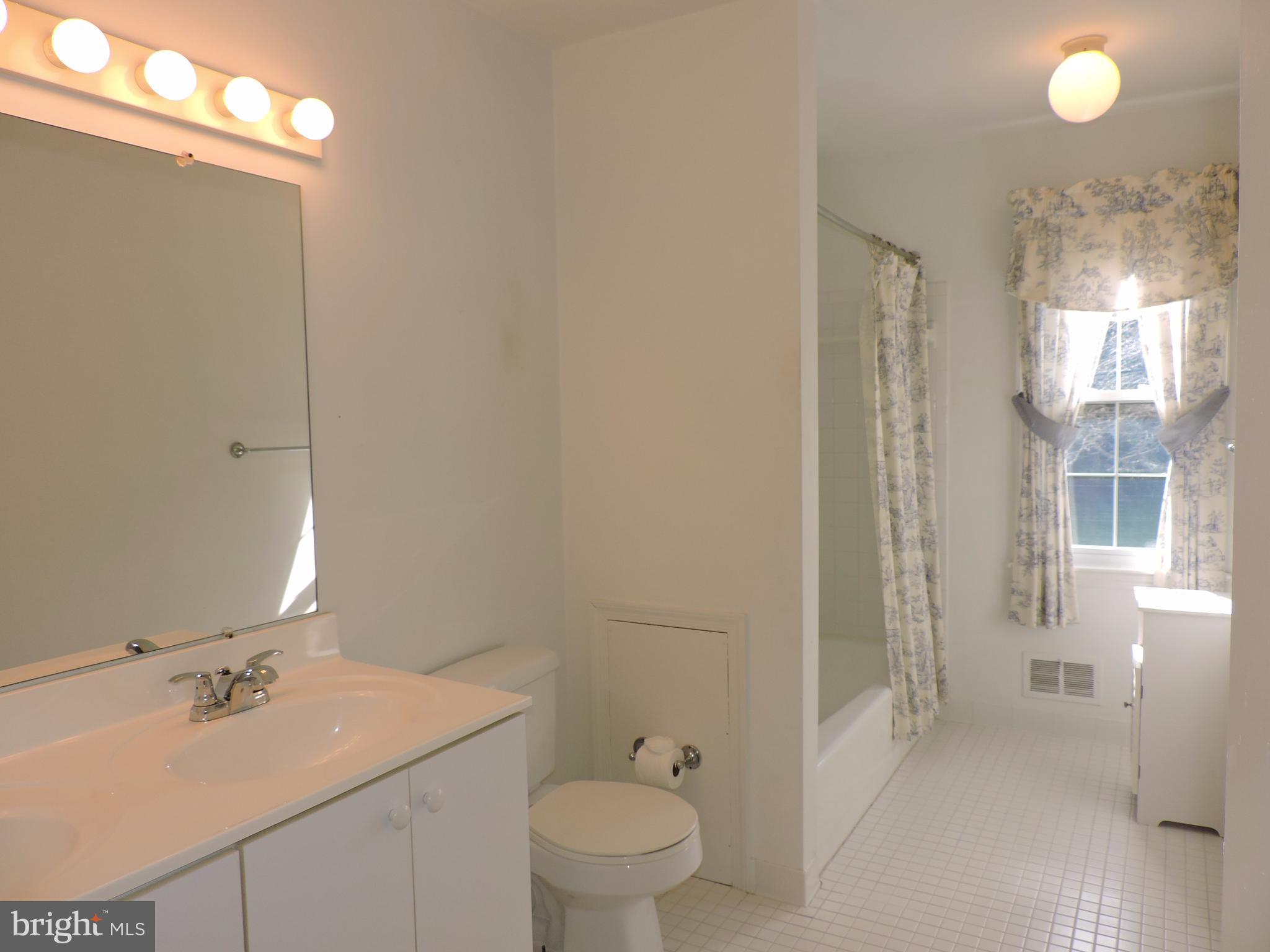 14129 Rippling Brook Drive Silver Spring, MD 20906 - Photo 12 of 25 Spacious upstairs hall bath with two sink vanity