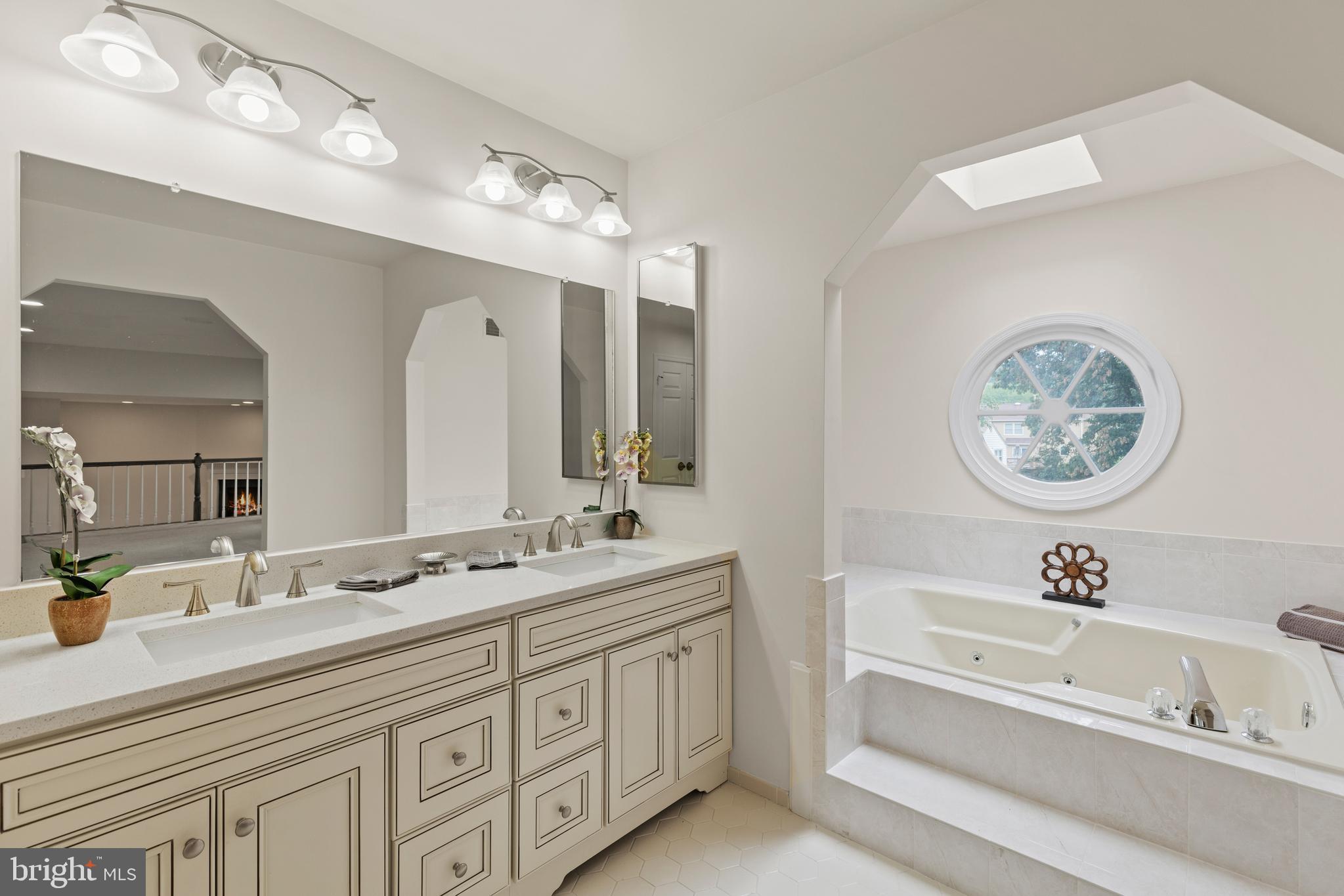 12209 Bayswater Road Gaithersburg, MD 20878 - Photo 28 of 53 Owner's en suite full bath w/dual vanities & tub
