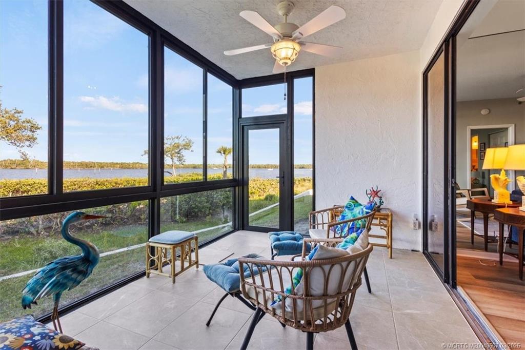 Patio with Intracoastal Views