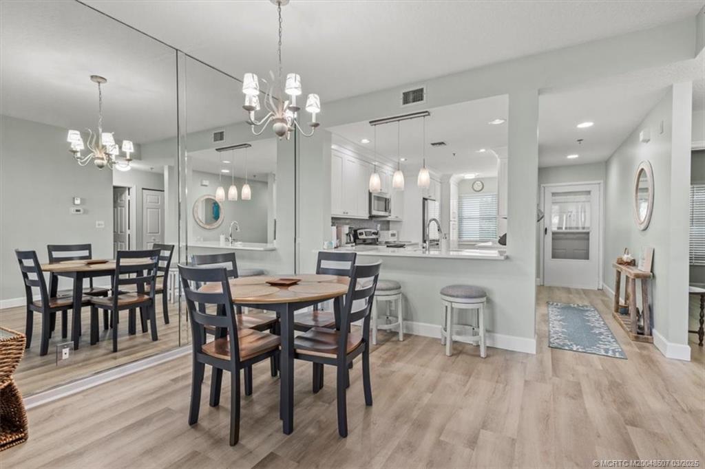 6082 Southeast Landing Way, Unit 7 Stuart, FL 34997 - Photo 12 of 36 Dining Room