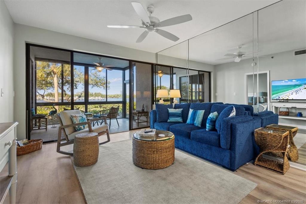 6082 Southeast Landing Way, Unit 7 Stuart, FL 34997 - Photo 14 of 36 Living Room