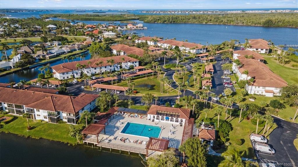 6082 Southeast Landing Way, Unit 7 Stuart, FL 34997 - Photo 28 of 36 Ariel View of Community