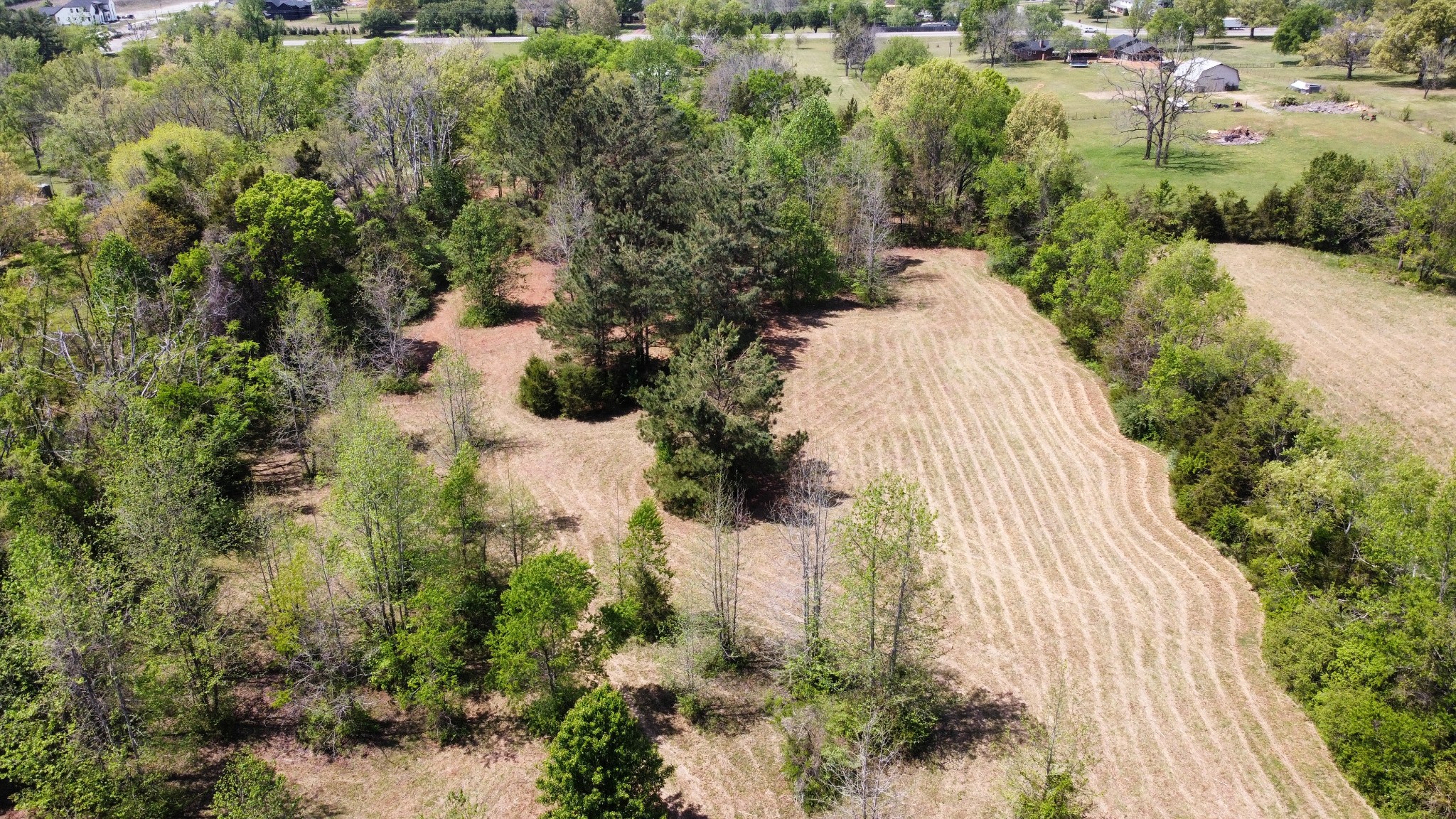 628 Burnett Road Mount Juliet, TN 37122 - Photo 2 of 5 an aerial view of residential house with outdoor space and trees all around