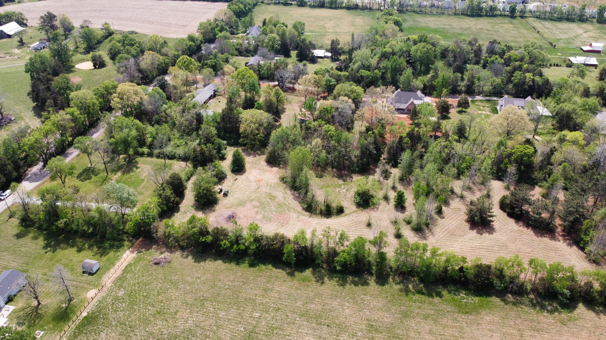 628 Burnett Road Mount Juliet, TN 37122 - Photo 4 of 5 an aerial view of house with yard and outdoor seating