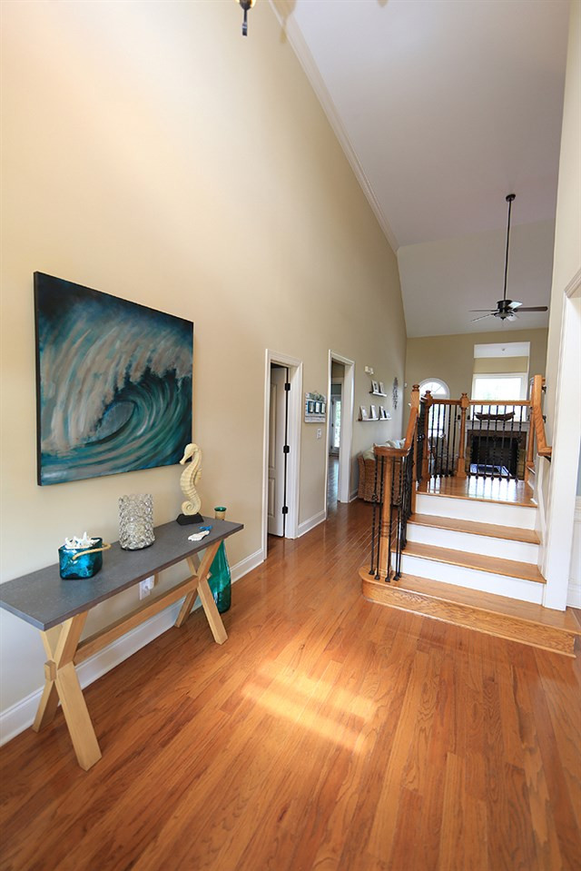 637 Competition Road Raleigh, NC 27603 - Photo 5 of 30 Once through the front doors the foyer leads straight into the Great Room or opens up on the right to your Formal Dining Room. Foyer