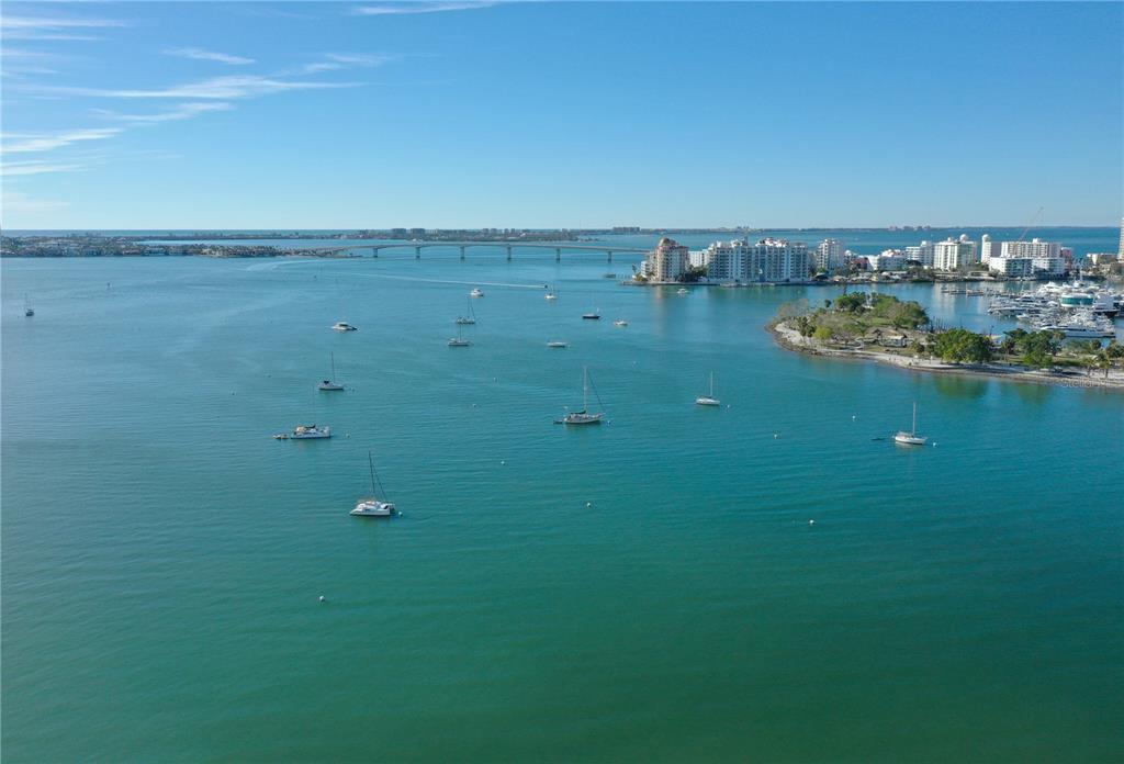 1744 10th Street Sarasota, FL 34236 - Photo 23 of 32 a view of a balcony with an ocean