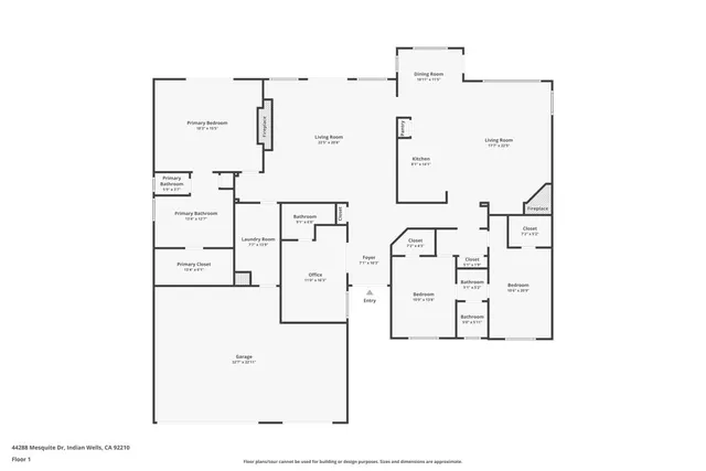 $949,900 | 44288 Mesquite Drive, Indian Wells, CA 92210
