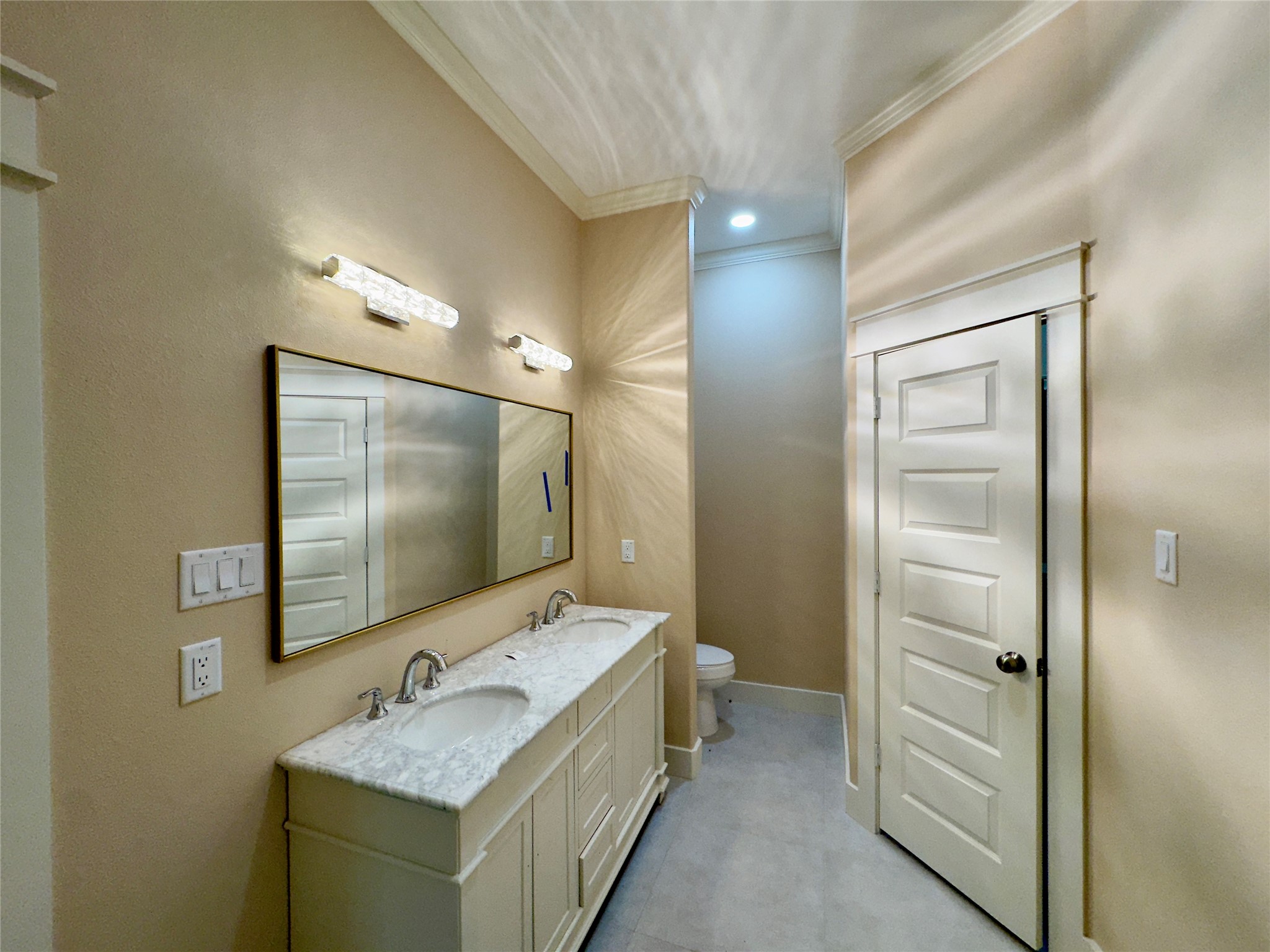 10730 Vinson Street Beaumont, TX 77713 - Photo 9 of 15 a bathroom with a sink and a mirror