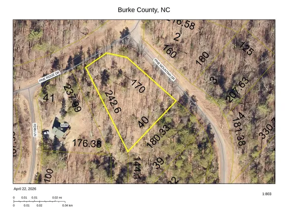 $44,900 | 1034 Pine Mountain Drive, Connelly Springs, NC 28612