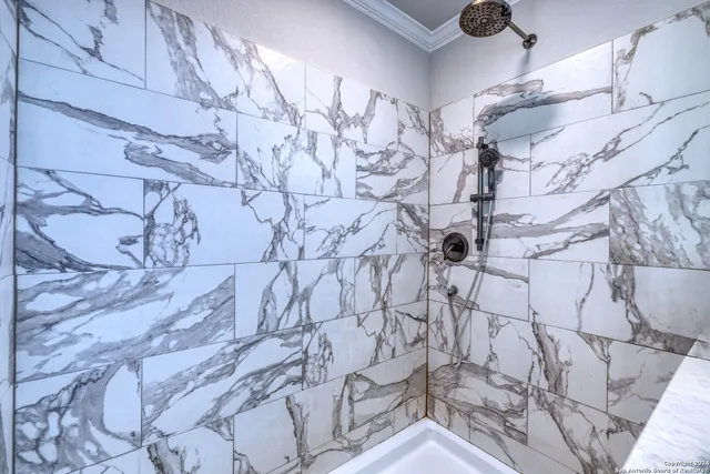 a view of a backyard of the house