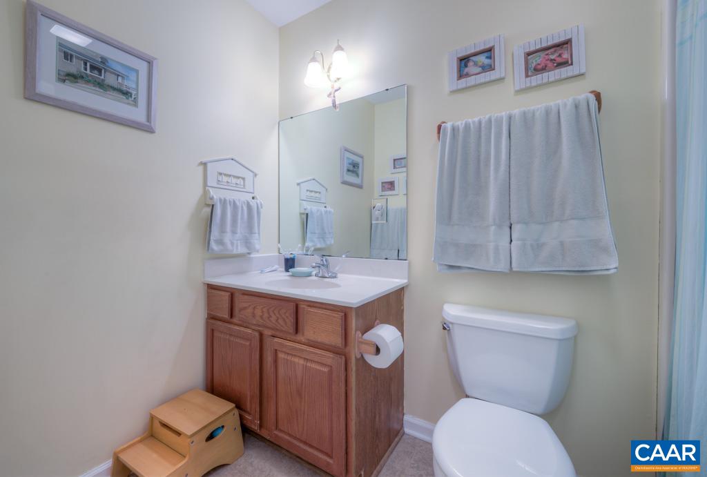 95 Rudolph Street Ruckersville, VA 22968 - Photo 18 of 34 a bathroom with a toilet sink and mirror