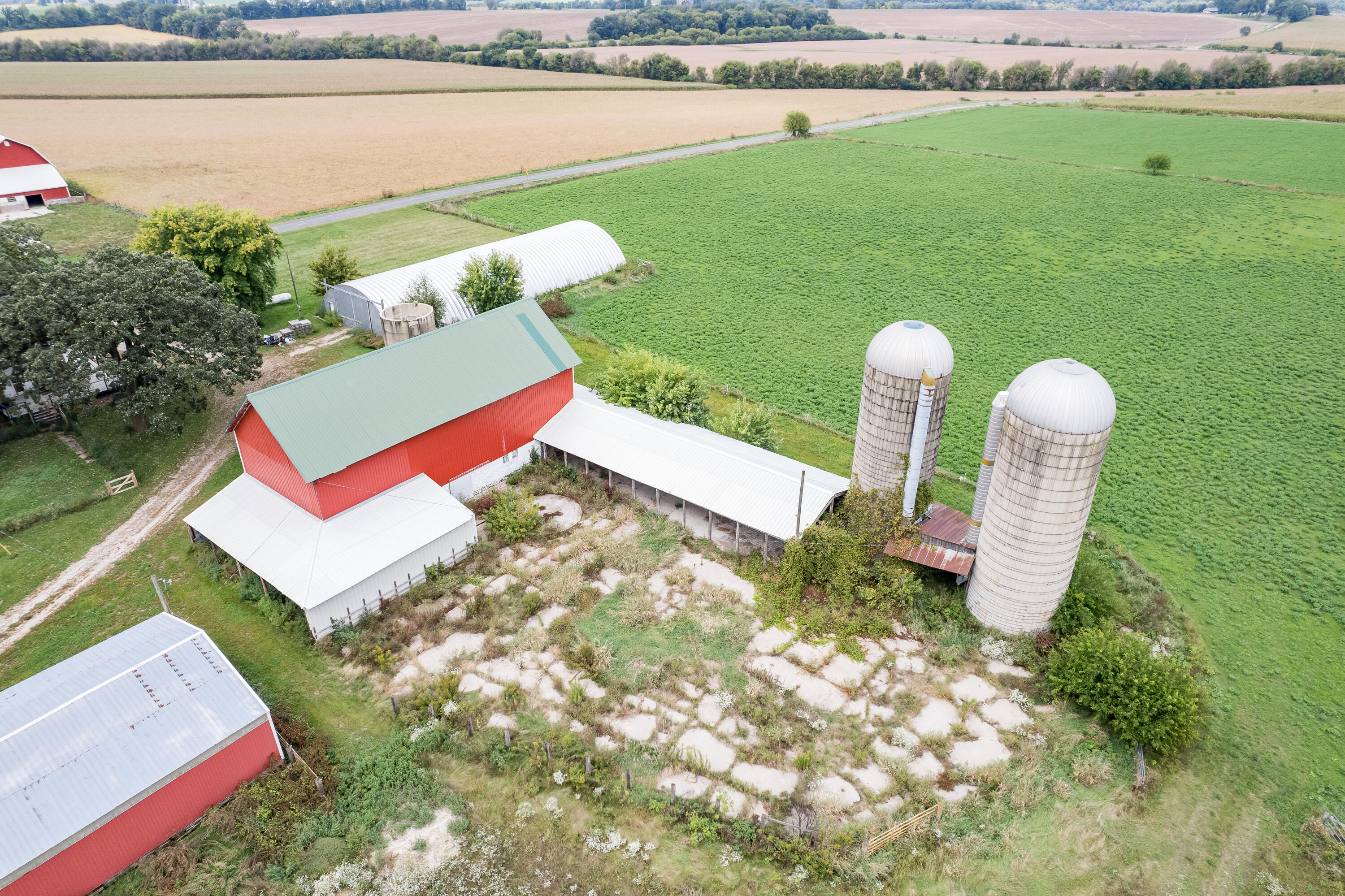 W12040 Sullivan Road Portland, WI 53594 - Photo 19 of 57 Aerial barns