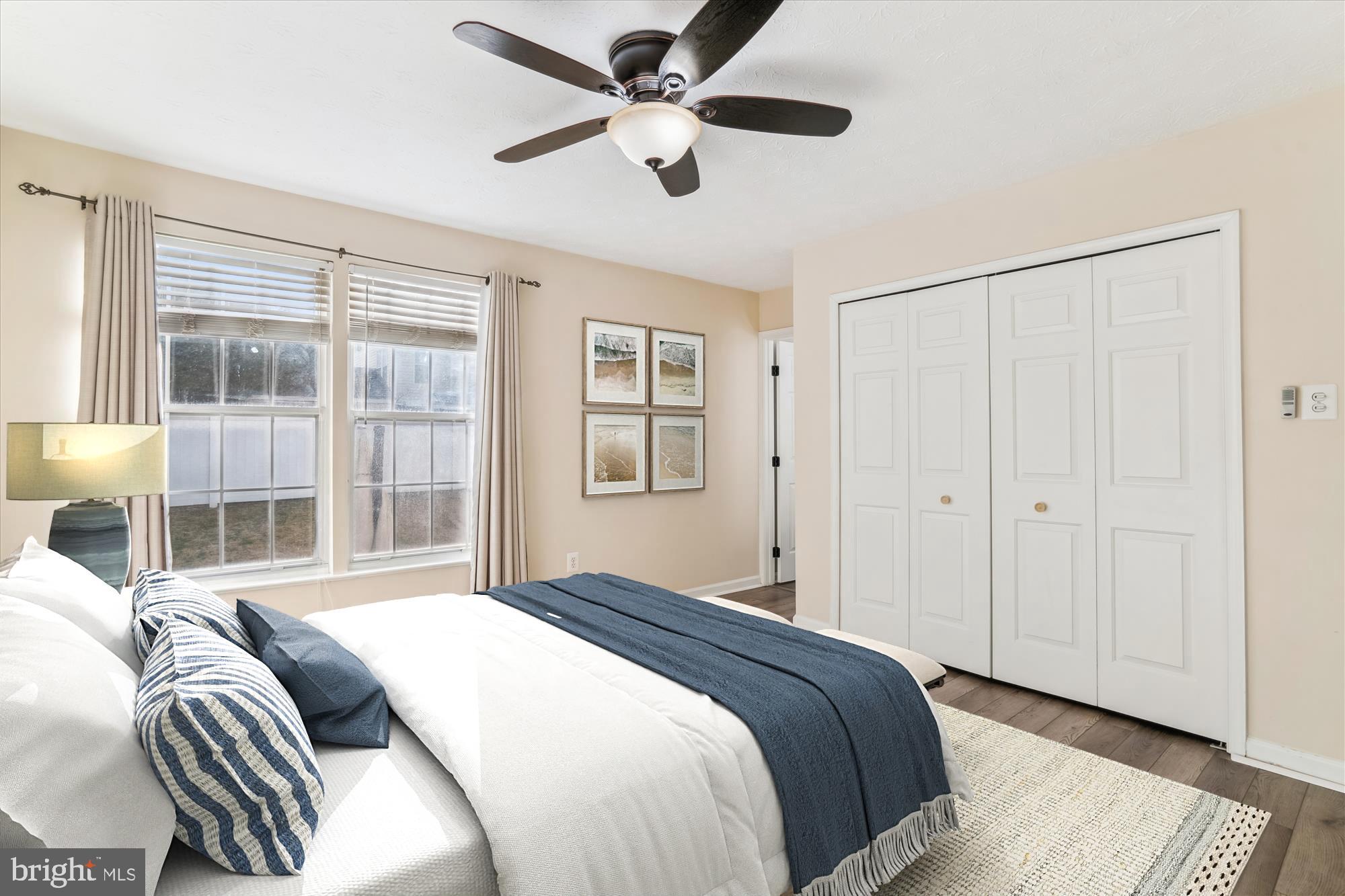6532 Rice Court Elkridge, MD 21075 - Photo 12 of 46 Virtually Staged Main Level Primary Bedrroom
