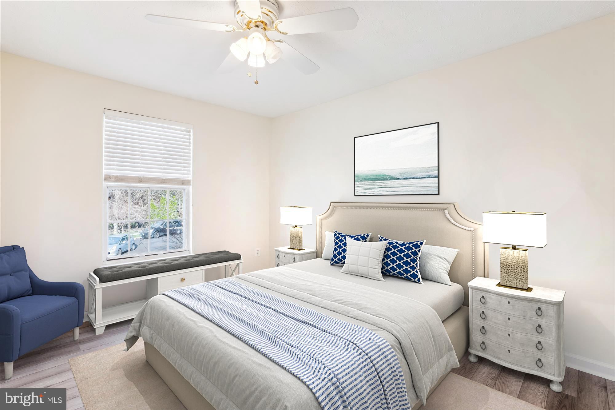 6532 Rice Court Elkridge, MD 21075 - Photo 17 of 46 Virtually Staged Main Level Bedroom #2