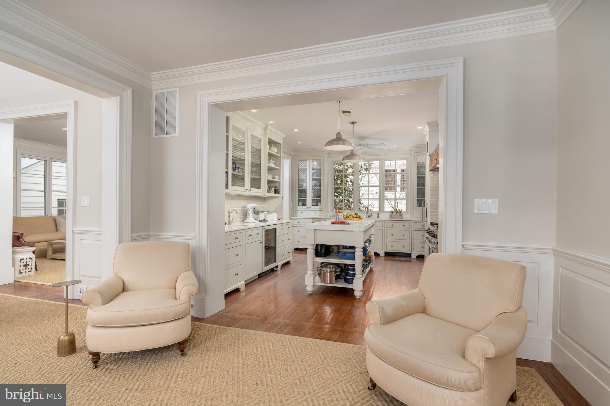2701 36th Street Northwest Washington, DC 20007 - Photo 20 of 62 a living room with furniture and a large window