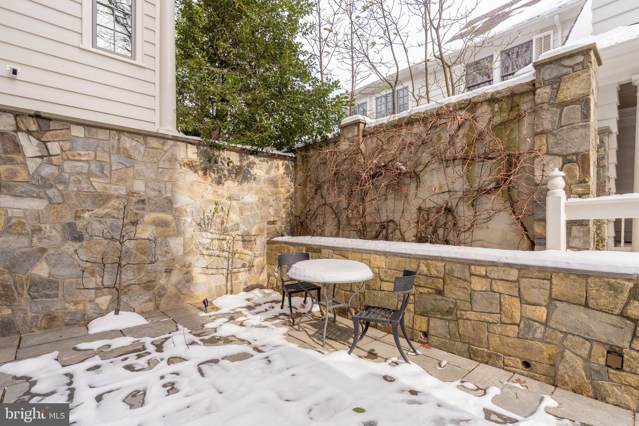 2701 36th Street Northwest Washington, DC 20007 - Photo 57 of 62 Patio off Lower Level Rec Room