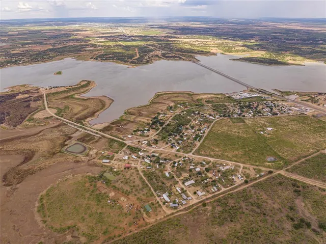 a view of lake and mountain