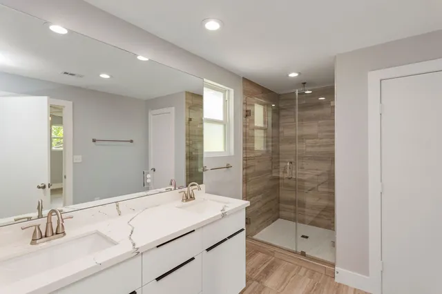 a bathroom with a sink and a toilet