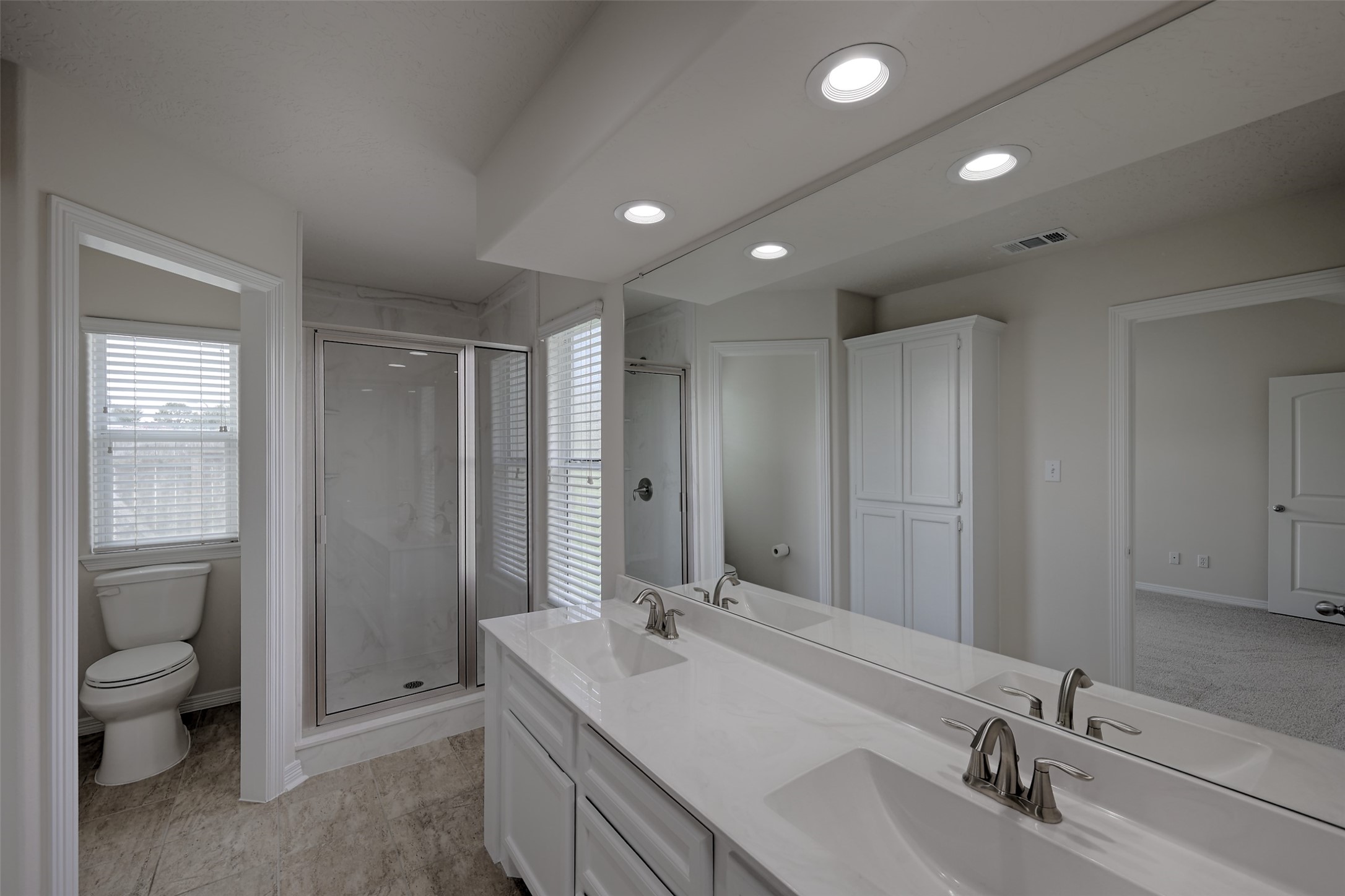 14605 Ophiuchus Court Willis, TX 77318 - Photo 19 of 37 NEW shower, NEW counter tops and fixtures!