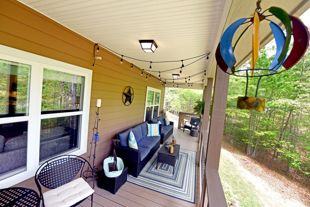 83 Highland Road Blairsville, GA 30512 - Photo 31 of 32 a view of balcony with furniture