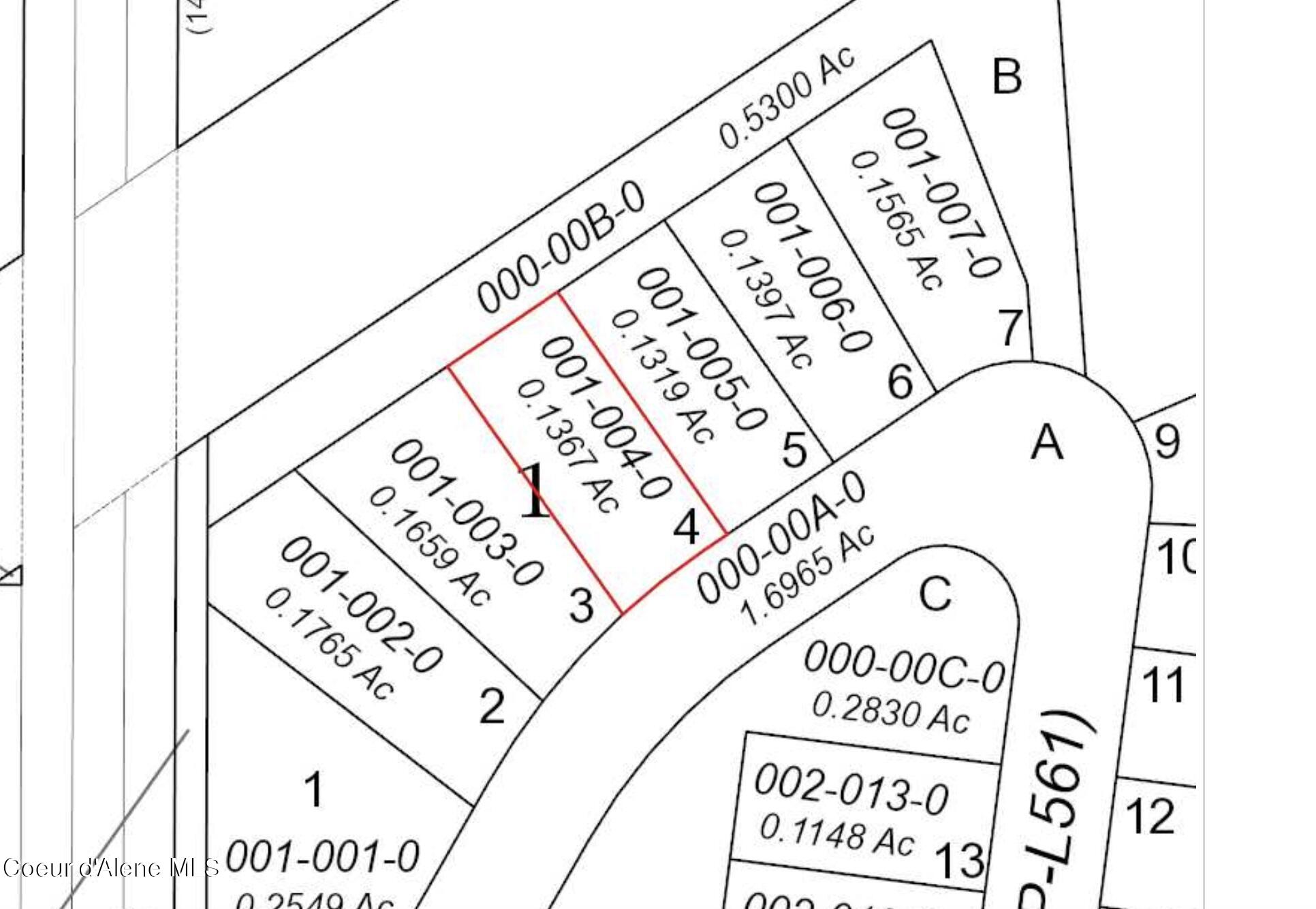 3624 Blaze Loop Post Falls, ID 83854 - Photo 2 of 46 3624 Blaze Map