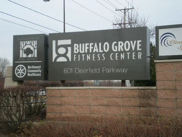 a view of a sign board