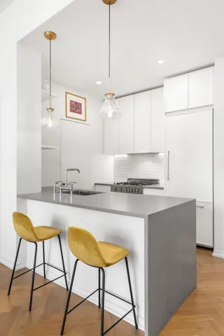 a view of a city with tall buildings