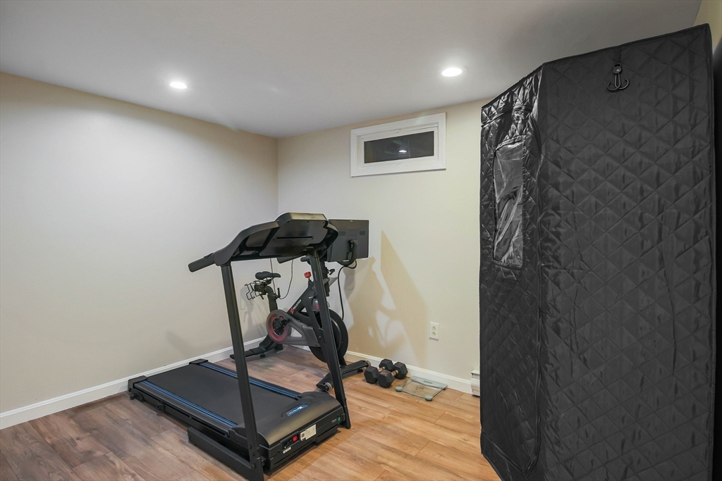 96 Indian Hill Road Worcester, MA 01606 - Photo 35 of 42 a view of a room with gym equipment