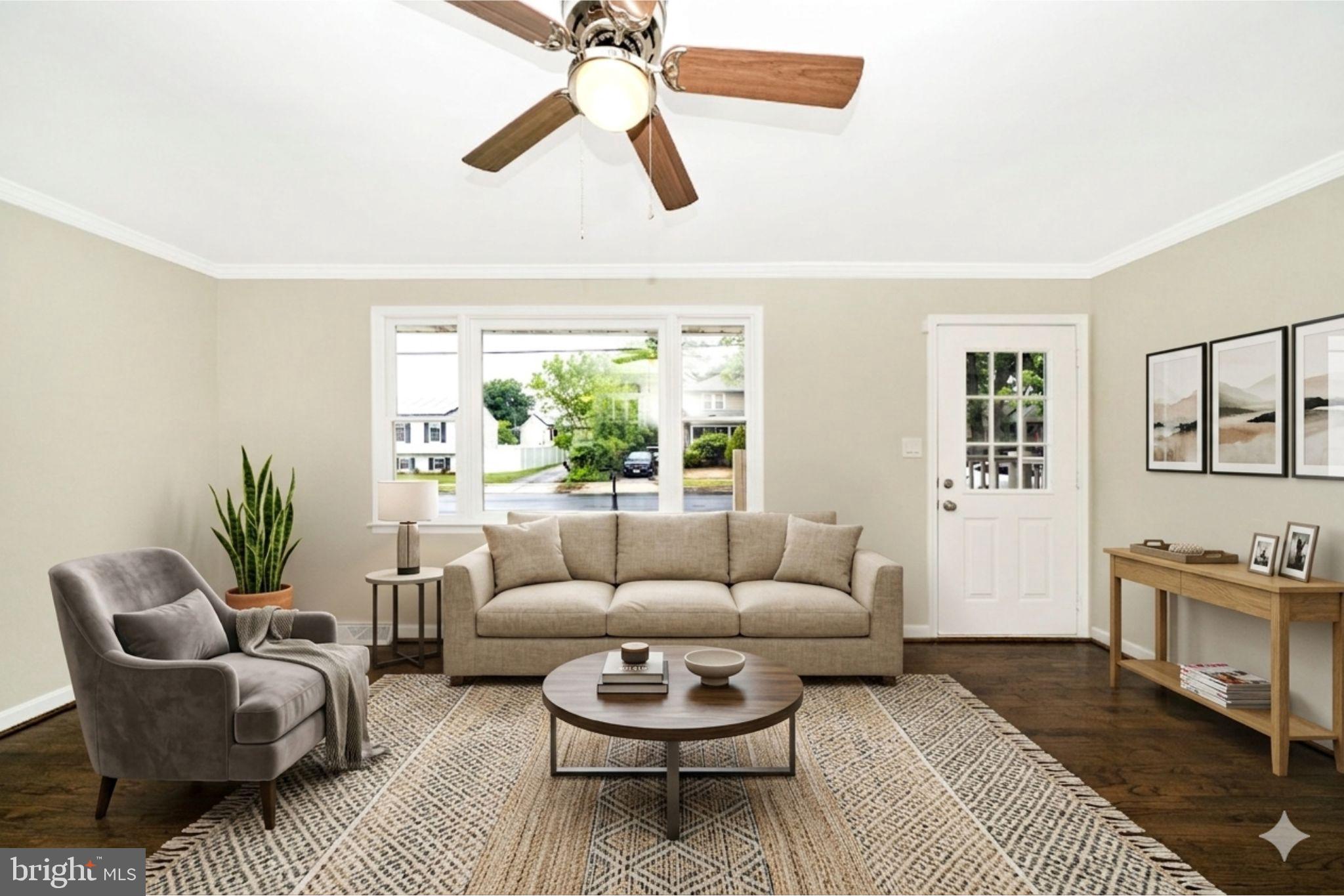 111 Range Road Glen Burnie, MD 21061 - Photo 5 of 58 virtually staged living room