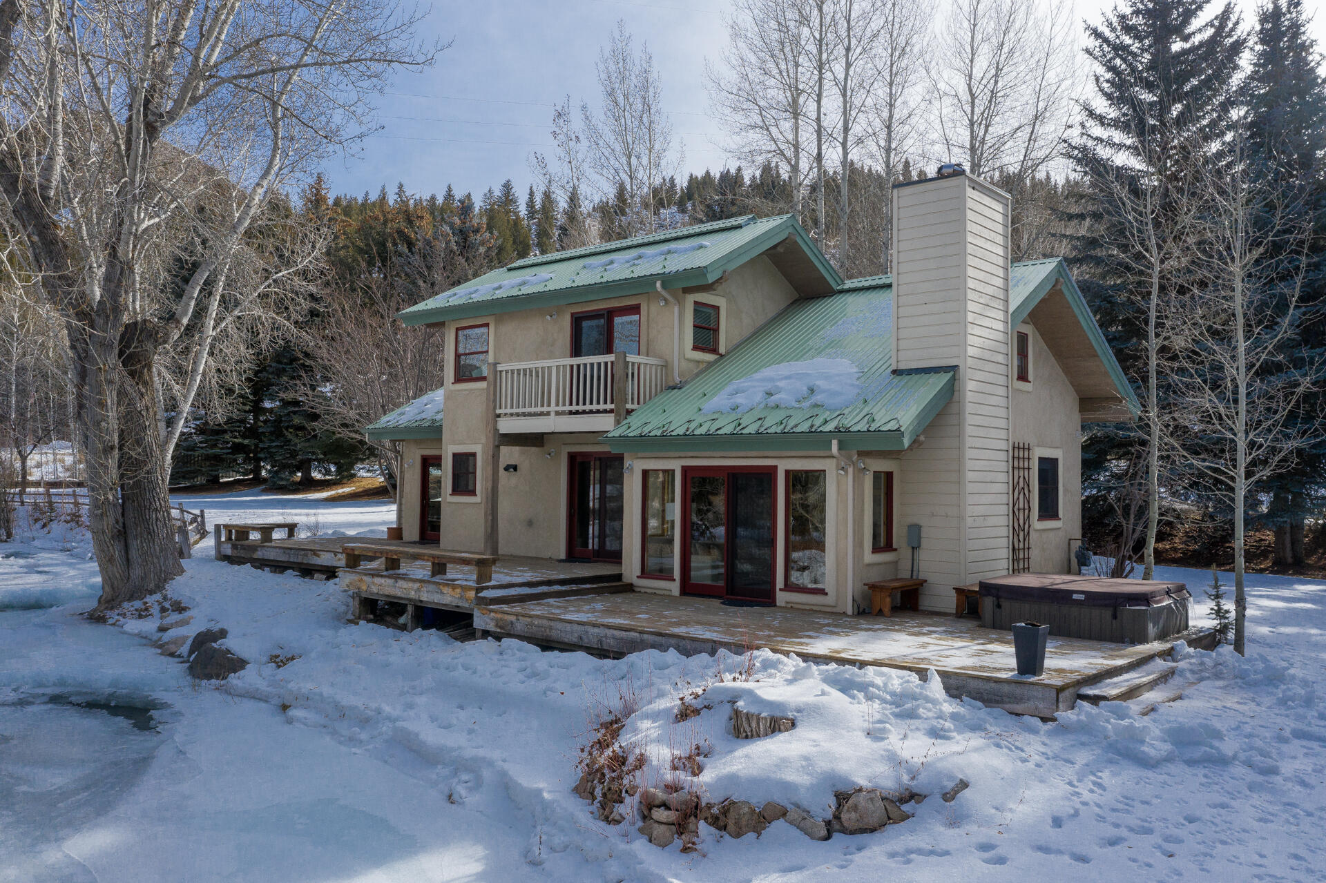 233 Timberline Road Blaine County, ID 83333 - Photo 25 of 25 Back of home