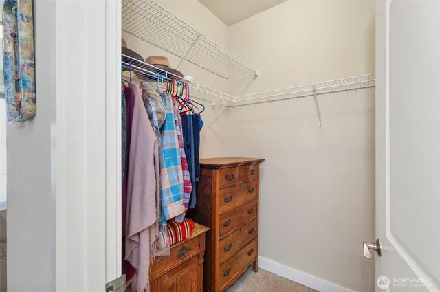 a view of an front door