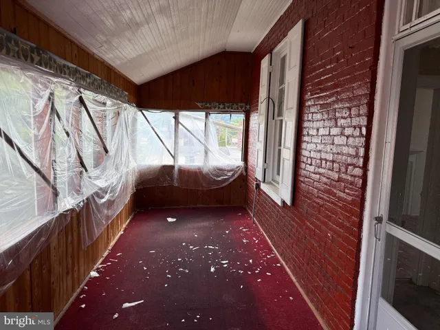a view of storage and utility room