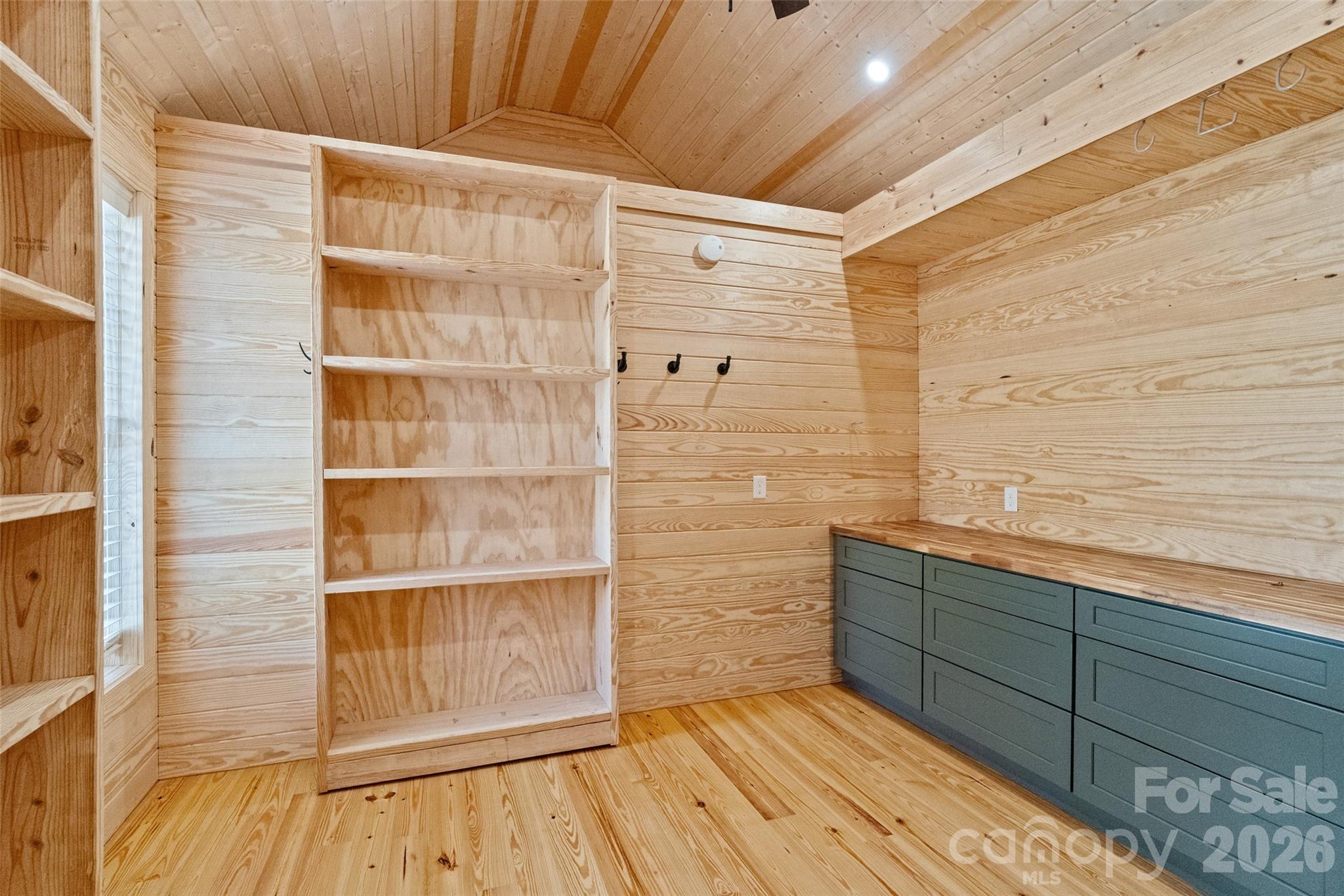 2370 Killian Road Edgemoor, SC 29712 - Photo 17 of 45 a view of wooden floor and brick walls