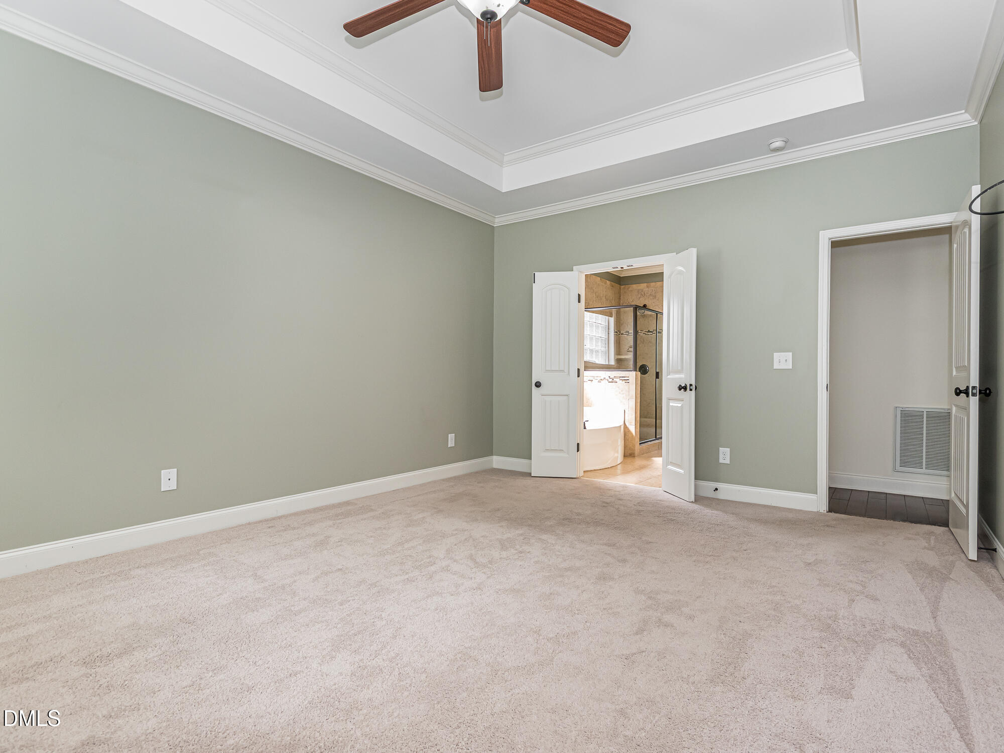 337 Shadowdale Lane Rolesville, NC 27571 - Photo 13 of 42 a view of an empty room with chandelier fan