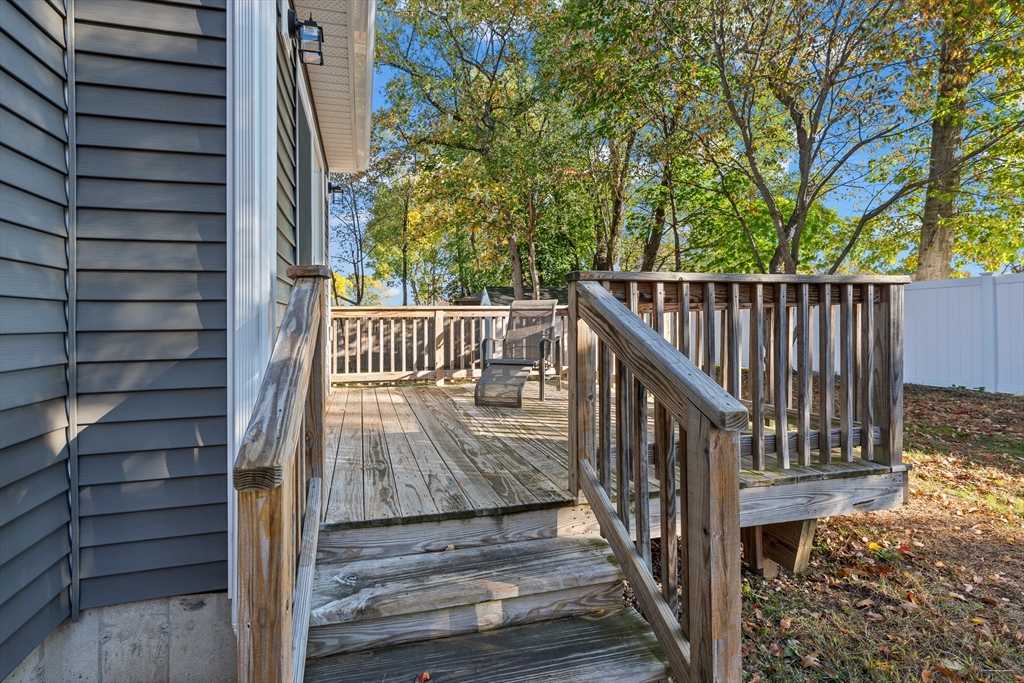 41 Glendale Street Chicopee, MA 01020 - Photo 37 of 42 a view of deck with wooden floor and fence