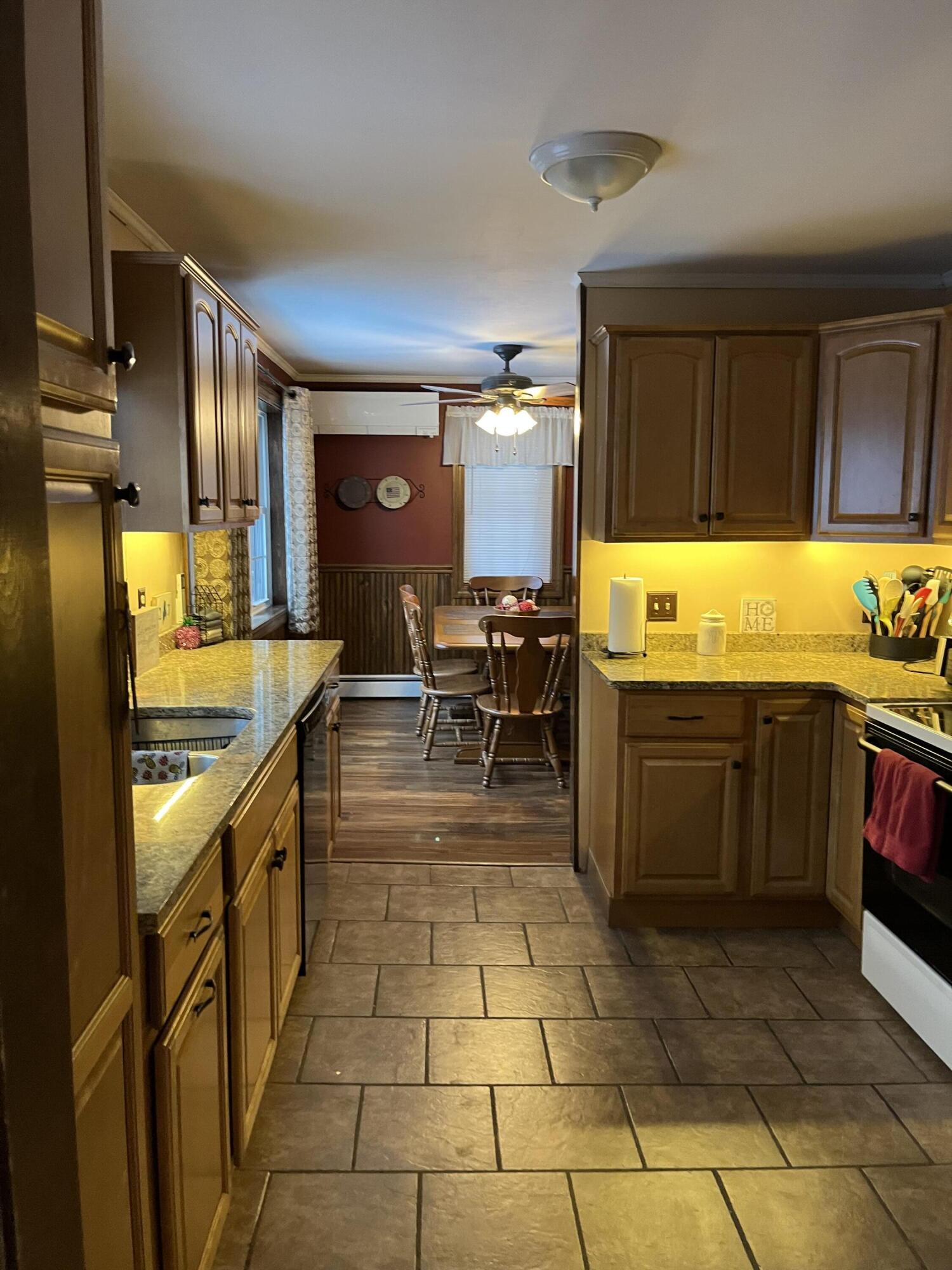 8 Lincoln Street Presque Isle, ME 04769 - Photo 6 of 28 Kitchen Dining Room View