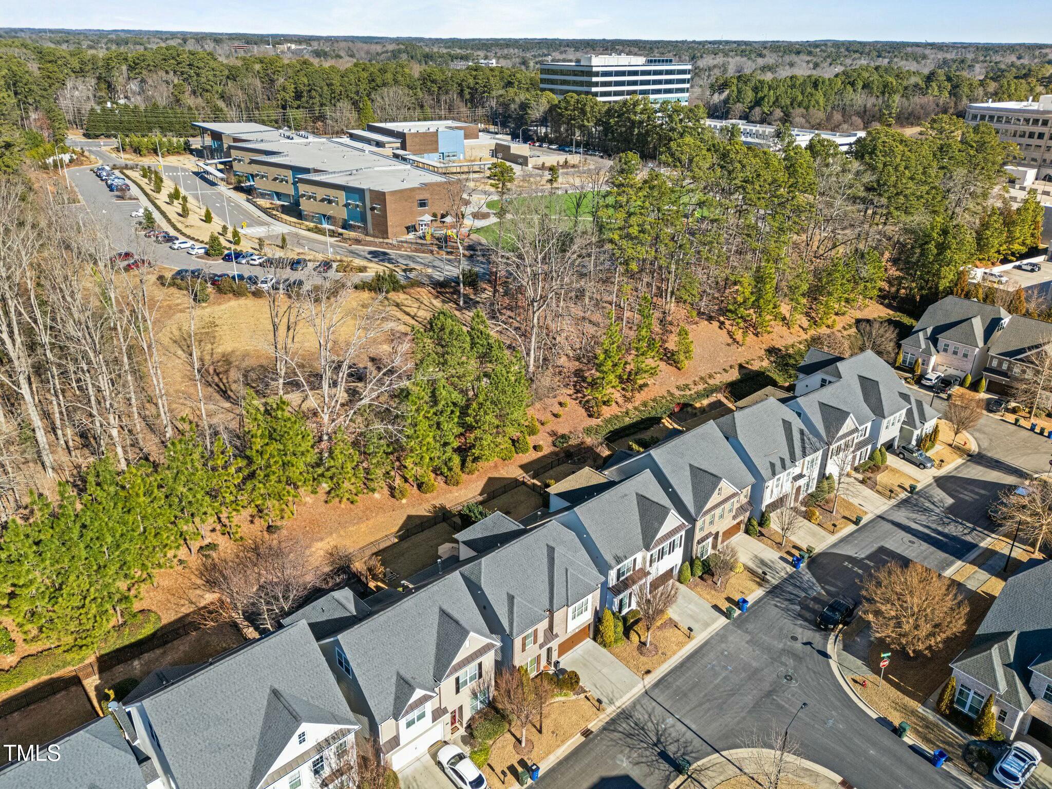 4033 Periwinkle Blue Lane Raleigh, NC 27612 - Photo 33 of 34 Aerial