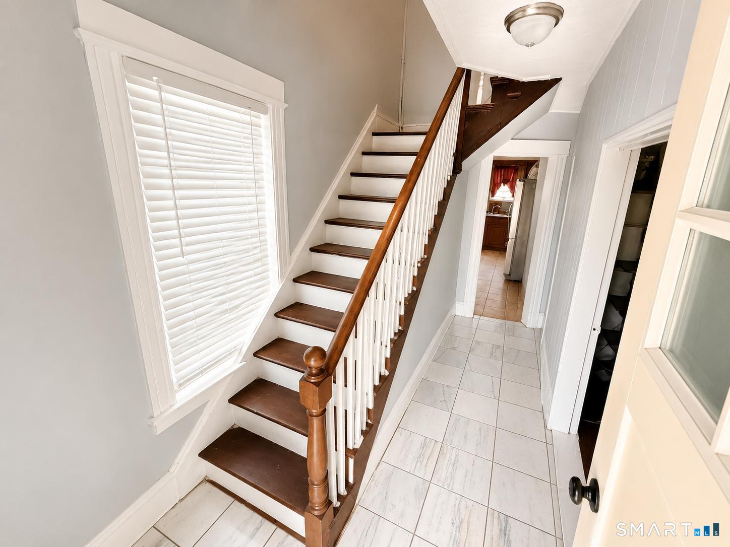 98 Huntington Road Bridgeport, CT 06608 - Photo 8 of 15 a view of an entryway with stairs
