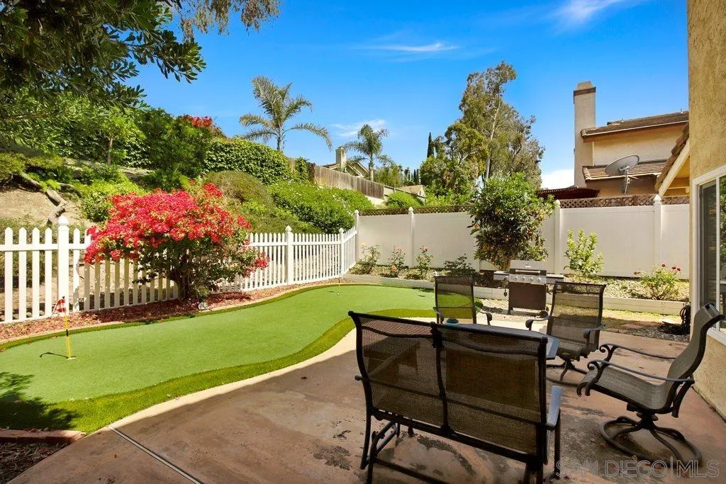 13547 Ridley Road San Diego, CA 92129 - Photo 22 of 24 a view of a backyard with sitting area