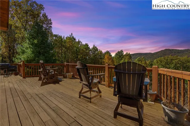a view of balcony with chairs