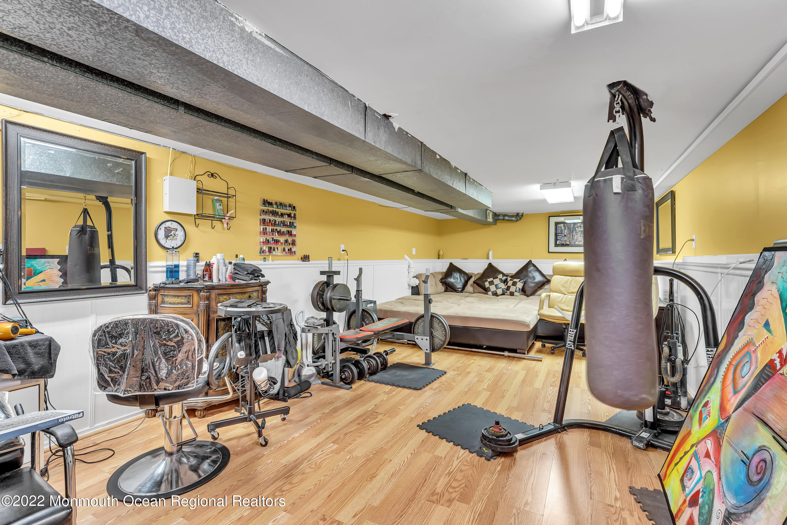 23 North Westfield Road Howell, NJ 07731 - Photo 38 of 55 a view of a room with gym equipment