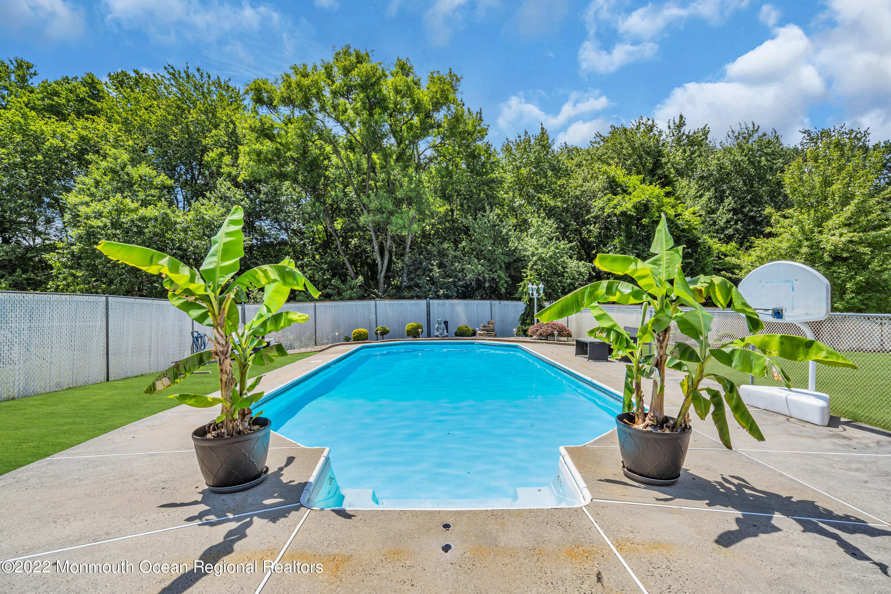 23 North Westfield Road Howell, NJ 07731 - Photo 46 of 55 a view of a garden with sitting area
