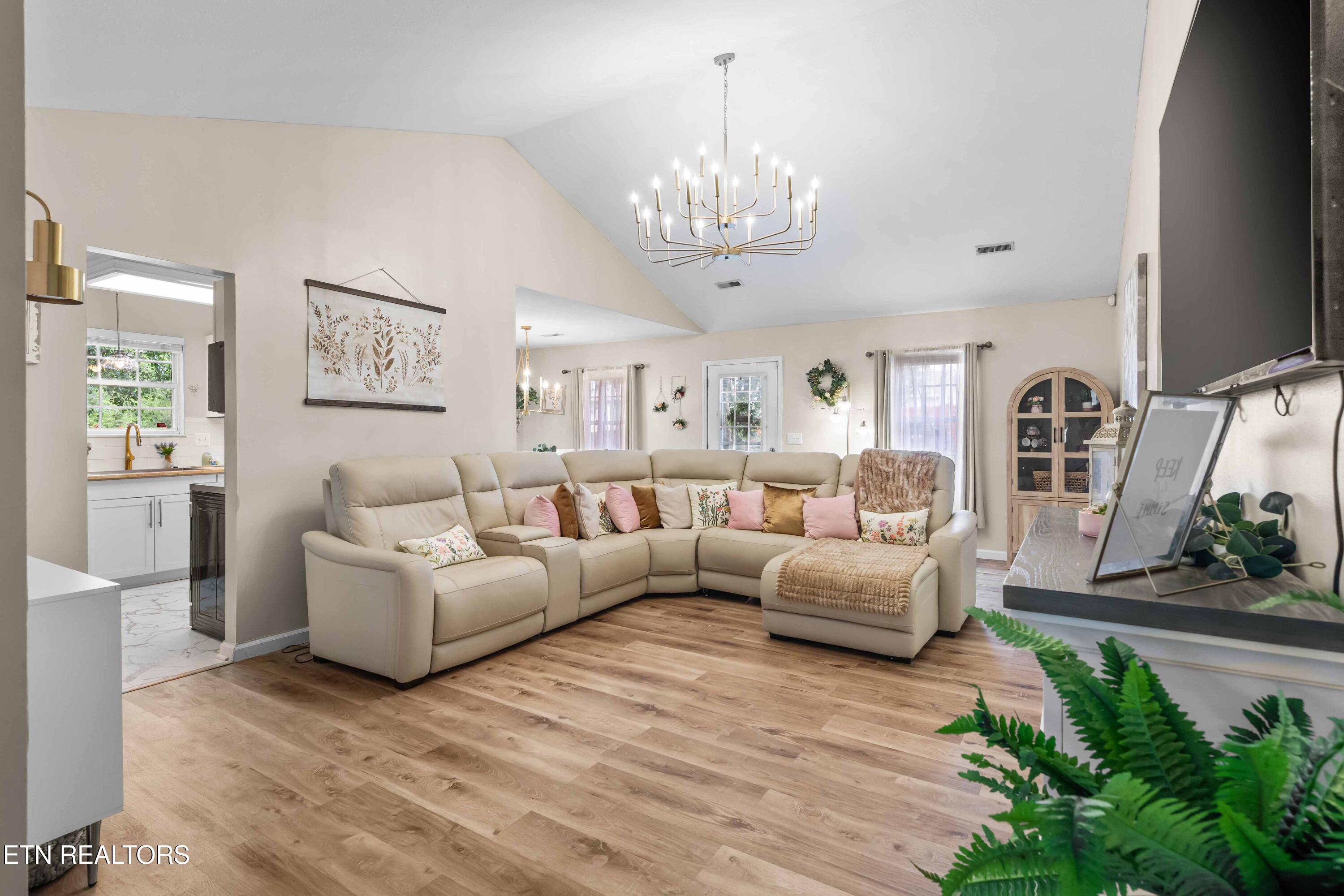 155 Ruth Street Corryton, TN 37721 - Photo 4 of 30 Living Room VIew Toward Kitchen