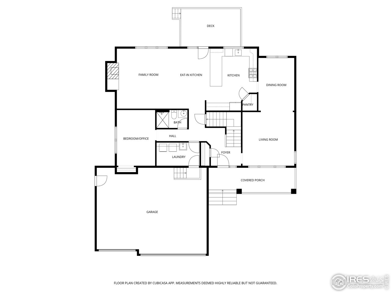 4624 South Hampton Circle Boulder, CO 80301 - Photo 42 of 44 Main Level Floor Plan