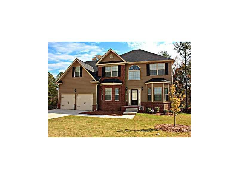 Exterior Front. *Stock Photos* Home Under Construction. The Kingston: Guest suite on main! Spacious 5 bedroom 3 full baths home features a large master & vaulted sitting room, formal living, formal dining, family room & cozy stone masonry wood burning fireplace! Open kit
