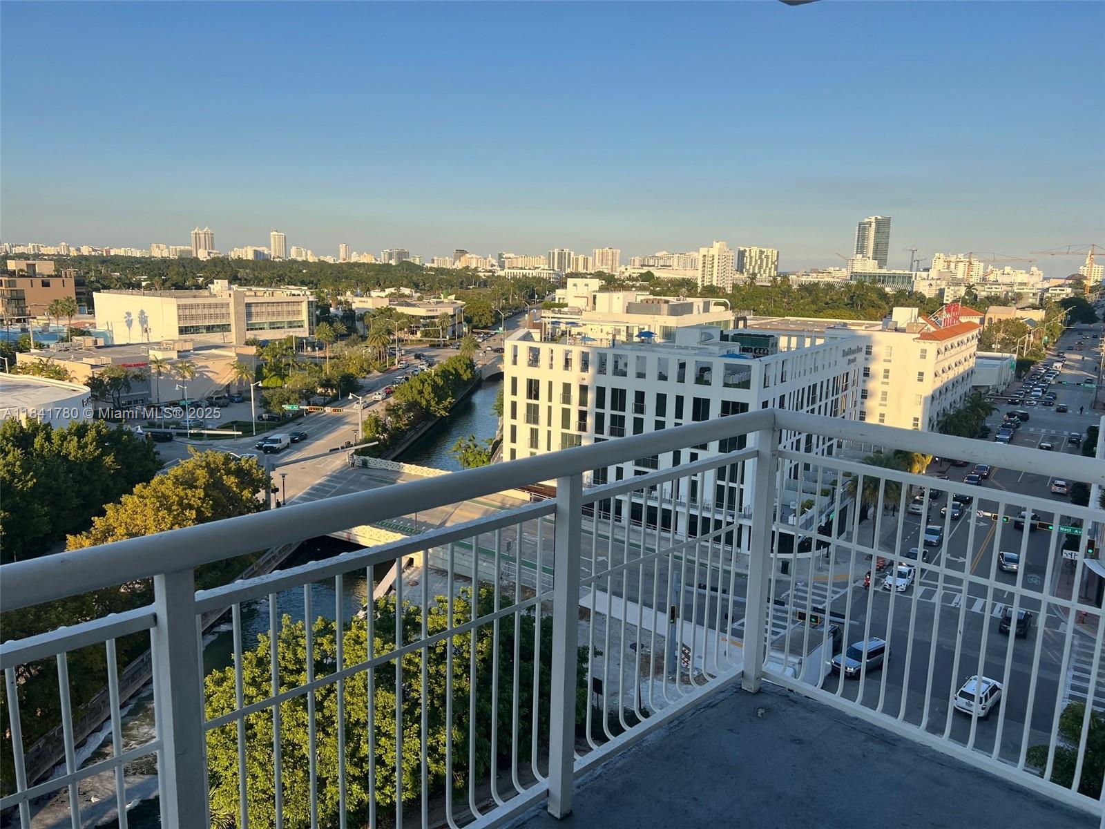 1688 West Avenue, Unit 1005 Miami Beach, FL 33139 - Photo 2 of 34 a view of a balcony with city