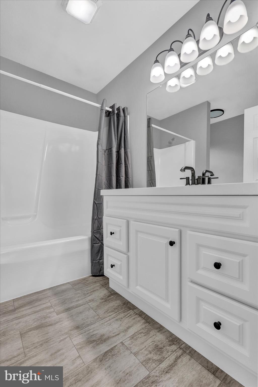 195 St Johns Road West Littlestown, PA 17340 - Photo 24 of 36 a bathroom with a bathtub a sink and a mirror