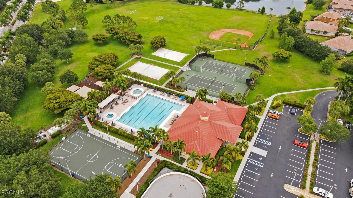 12899 Ivory Stone Loop Fort Myers, FL 33913 - Photo 34 of 40 an aerial view of a house with a swimming pool