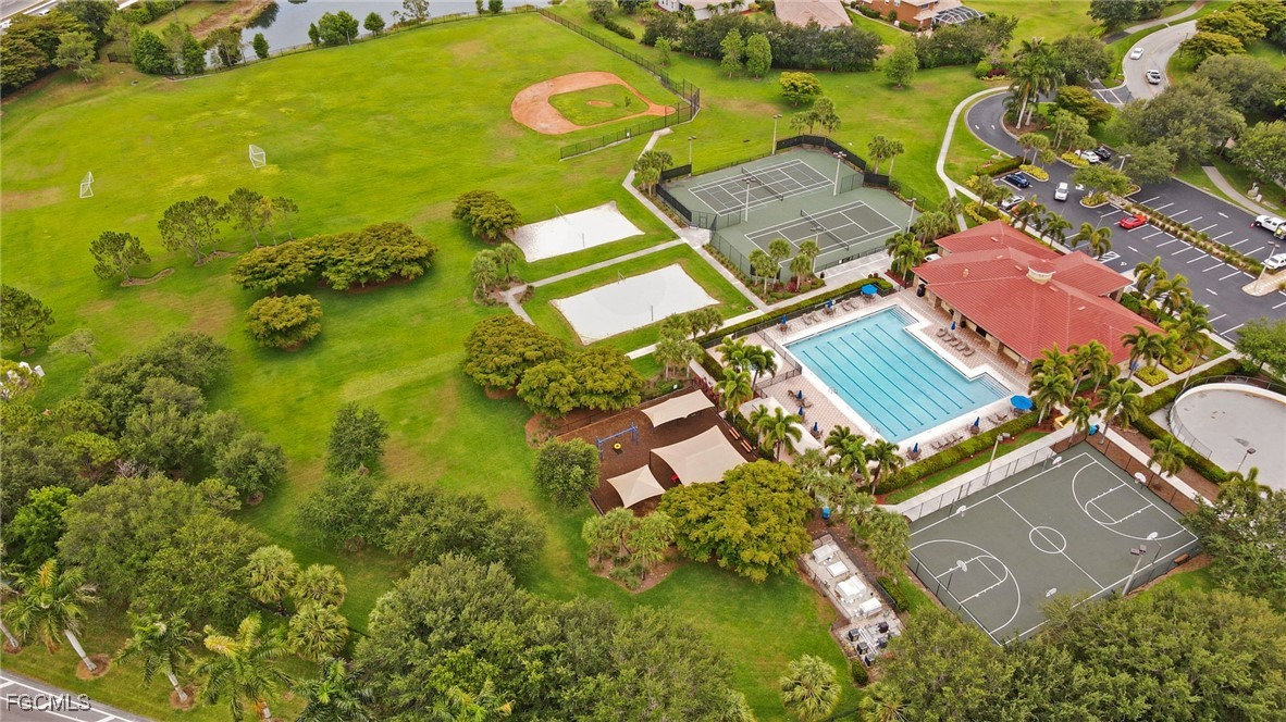 12899 Ivory Stone Loop Fort Myers, FL 33913 - Photo 40 of 40 an aerial view of residential house with swimming pool and outdoor space