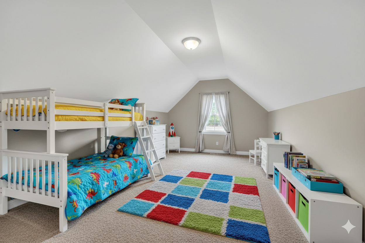 300 Village Lane Seneca, IL 61360 - Photo 22 of 42 a bedroom with furniture and a baby crib